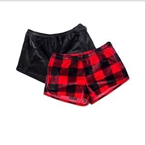 Cynthia Rowley 2 Piece Velour Shorts Set